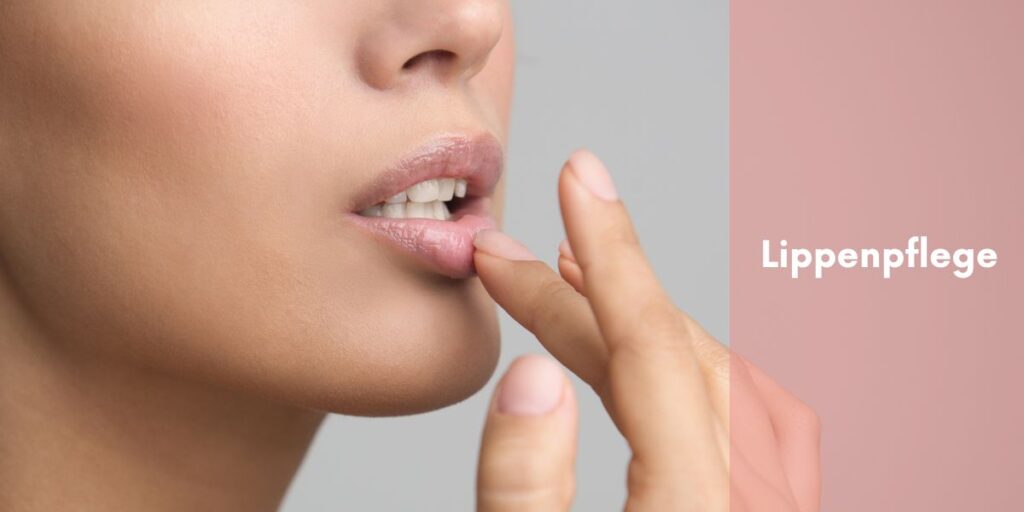 Lippenpflege mit Sonnenschutz – Nahaufnahme gepflegter Lippen im Sommerlicht
